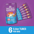 Wellness Lickable Treats Grain-Free Tuna with Broth Puree Squeezable Cat Treats - .4 Oz - 6 Pack