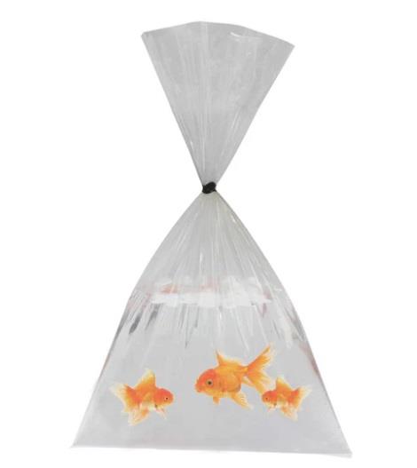 MDT Packaging Poly Fish Bag - 6X16 In - 1000 Count  