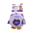 Outward Hound Unbelieva-Ball Owl Interactive Plush Dog Toy with Removable Light up Spike Ball