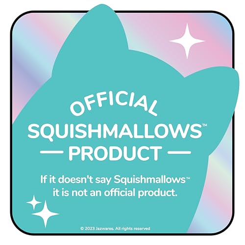 Jazzwares Squishmallows Gordon Shark Round Ultra-Soft Cat and Dog Bed - Gray - Large -  30 Inch