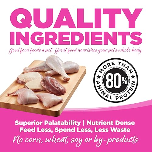 Nutrisource Element Series Scenic Meadow Grain-Free Turkey Duck and Rabbit Dry Cat Food - 4 Lbs - Case of 8