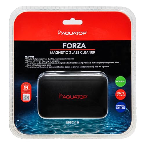Aquatop Magnet Floating Aquarium Glass Cleaner - For 3/8" to 1/2" Thick Glass Default Title