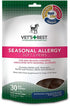 Vet's Best Allergy Seasonal Allergies Soft Chew Dog Supplements - 4.2 Oz - 30 Count  