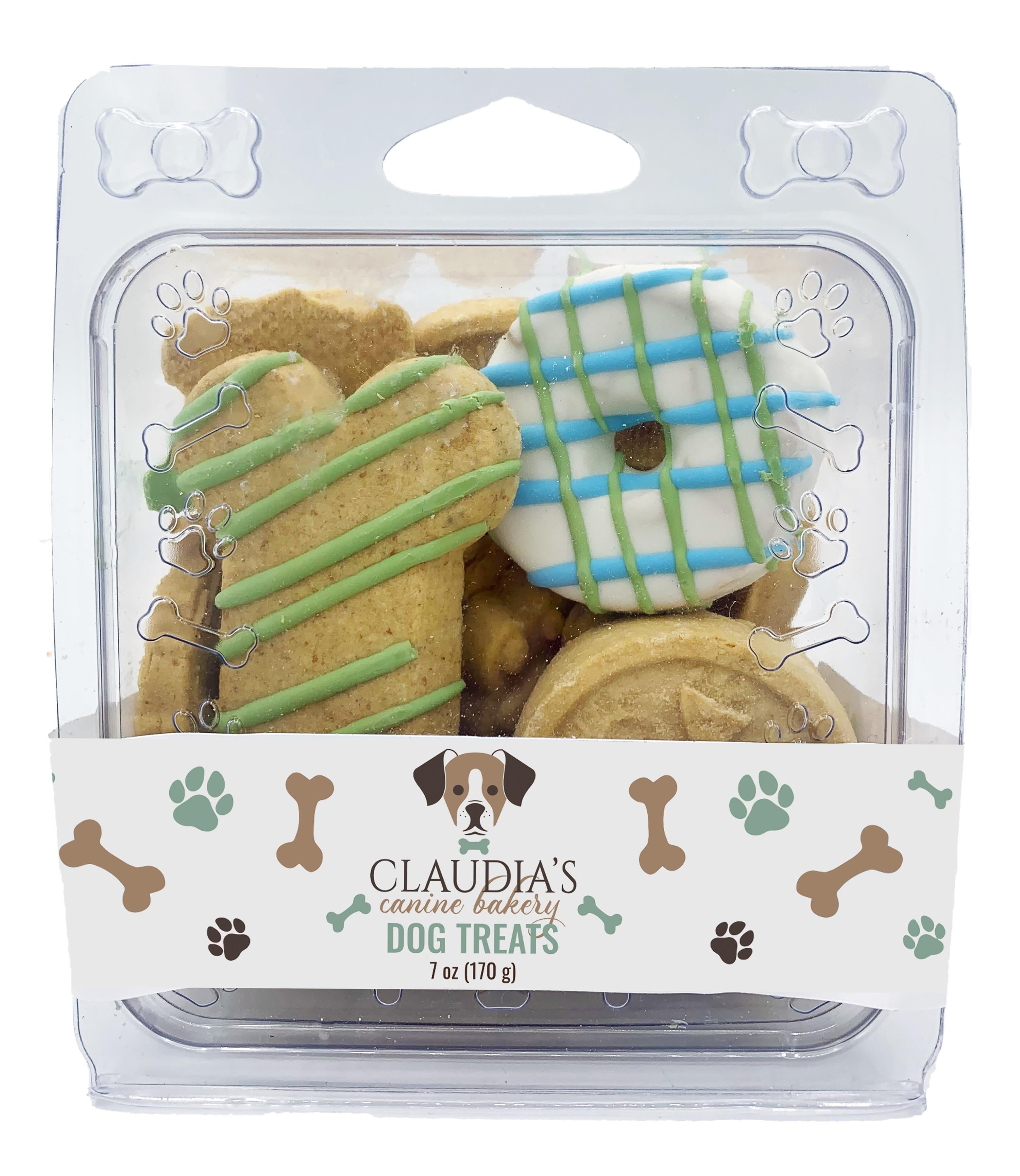 Claudia's Canine Bakery Everyday Biscuit Dog Treats - 7 Oz - 6 Pack