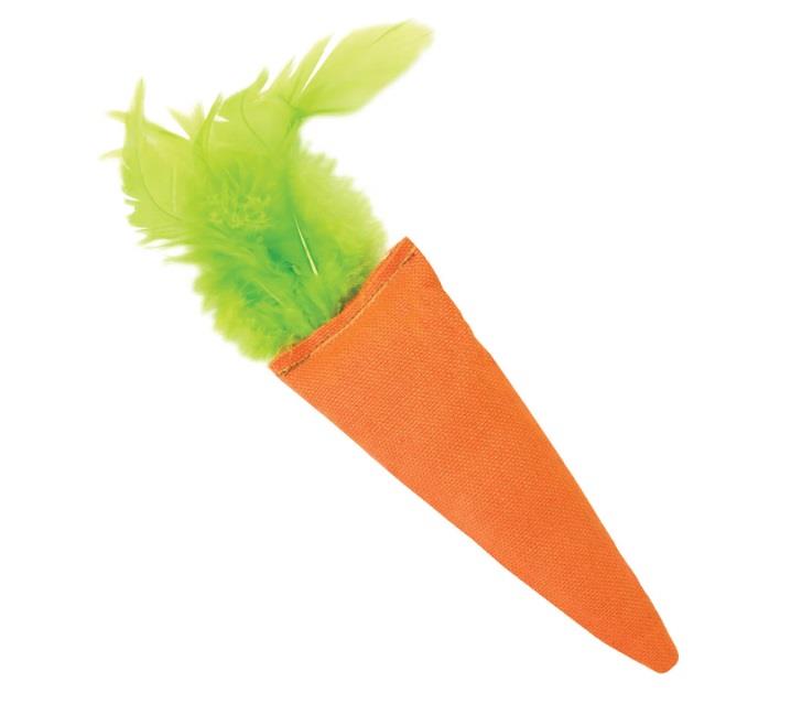 Pet Zone Catnip Bannana and Carrot Catnip Cat Toy
