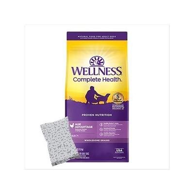 Wellness Complete Health Wholesome Grains Age Advantage Chicken and Barley Senior Adult Dry Dog Food - 26 Lbs Default Title