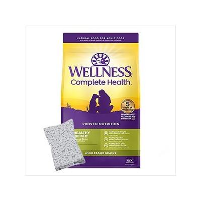 Wellness Complete Health Healthy Weight Wholesome Grains Chicken and Peas Recipe Adult Dry Dog Food - 24 Lbs Default Title