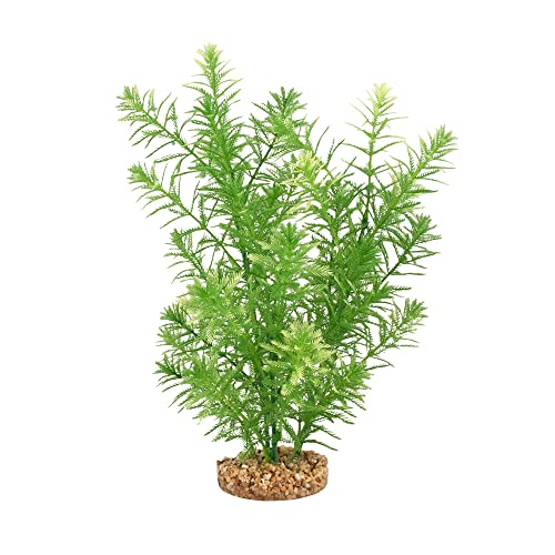 Fluval AquaLife Green Myriophyllum Plastic Plant Aquarium Décor - 10 Inch