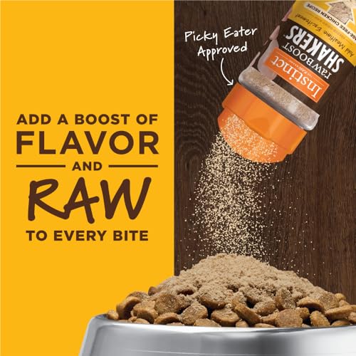 Instinct Raw Boost Shakers Grain-Free Chicken Powder Freeze-Dried Raw Dog Food Topper - 5.5 Oz