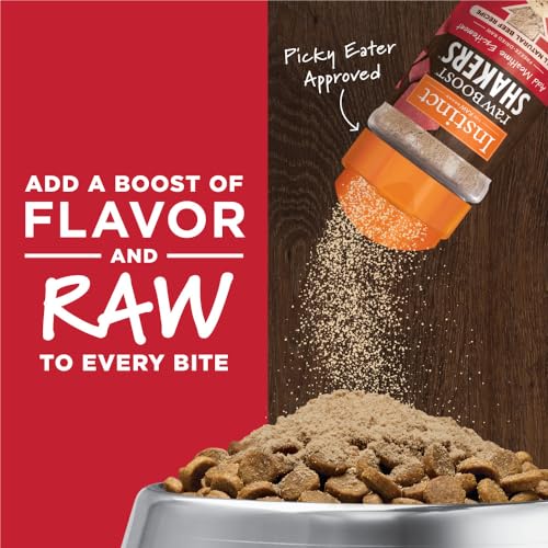 Instinct Raw Boost Shakers Grain-Free Beef Powder Freeze-Dried Raw Dog Food Topper - 5.5 Oz