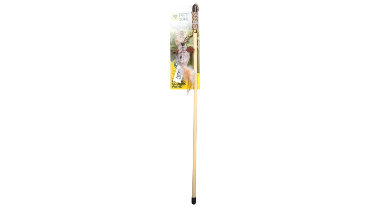 Pet Zone Tether Teaser Wand Cat Toy