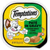 Whiskas Temptations Pate in Gravy Seafood Medley Pate with Shrimp and Salmon Adult Wet Cat Food Tray - 3.5 Oz - Case of 24