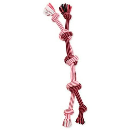 Mammoth Pet Products Extra Fresh Peanut Scented Double Rope Dog Toy Medium - 26 Inch