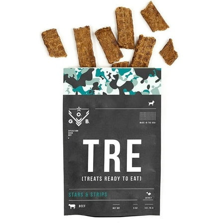Operation Good Boy Stars and Strips Beef Jerky Dog Treats - 5 Oz Default Title