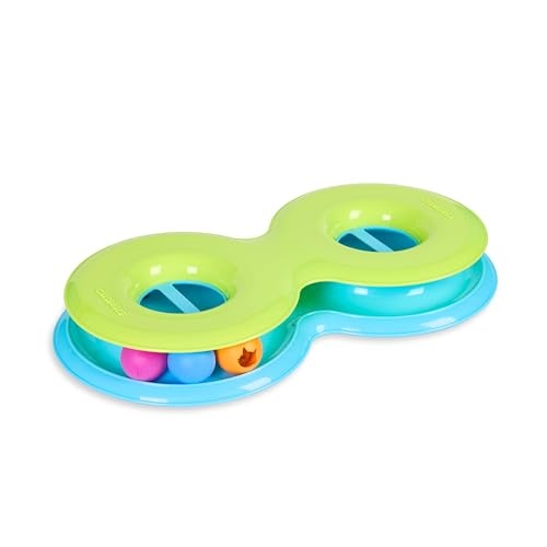 Outward Hound Catstages Infinity Ball Tack with Two Balls Interactive Cat Toy