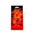 Aquatop Vibrant Cannabis Plant Aquarium Décor Red 6 Inch