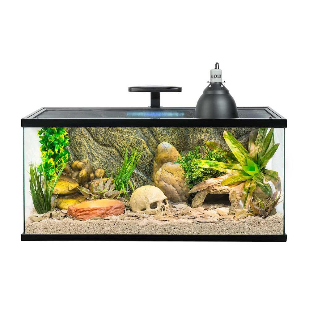 Exo Terra Glass Long Snake Starter Kit - 40 Gallon