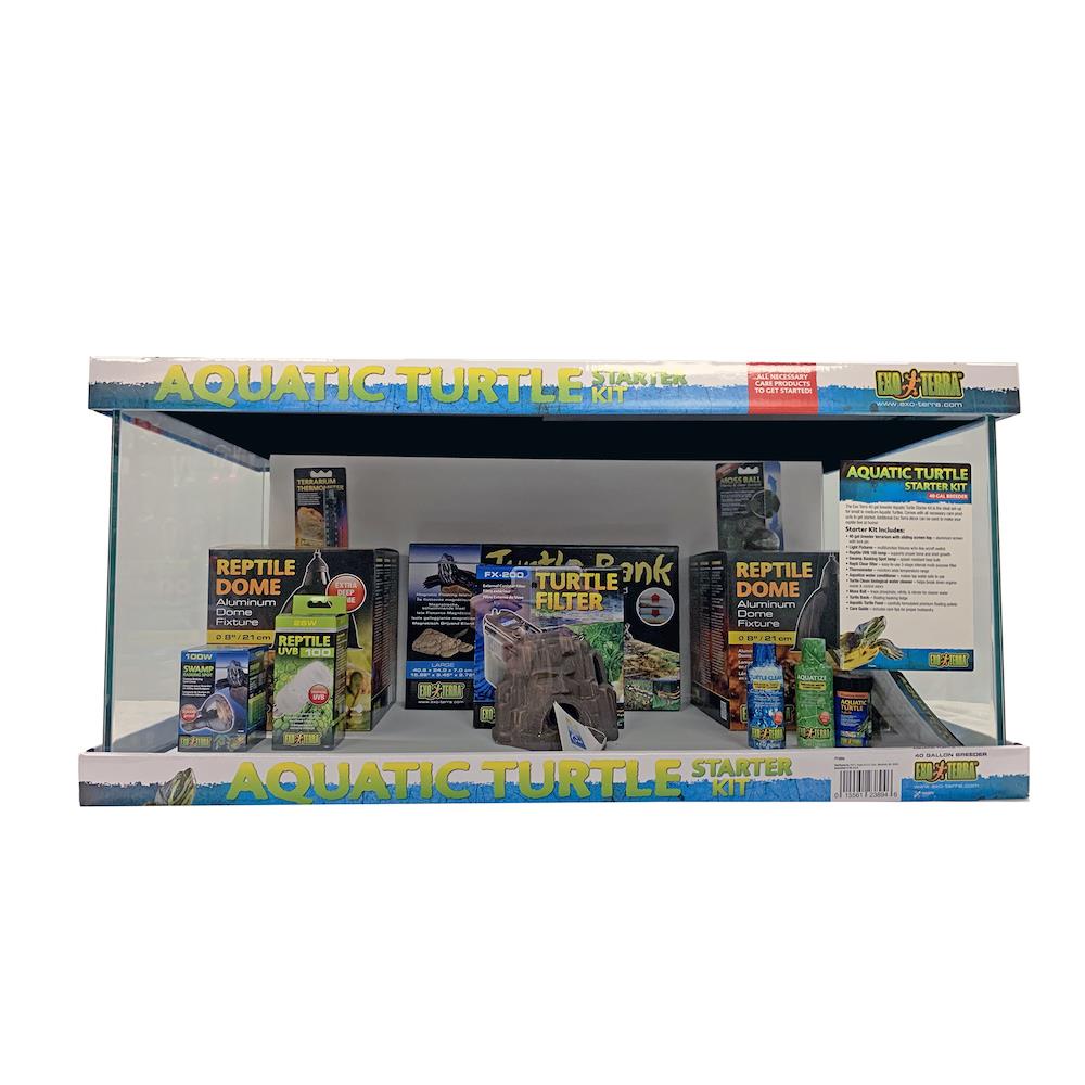 Exo Terra Aquatic Turtle Tank Starter Kit -  40 Gallon