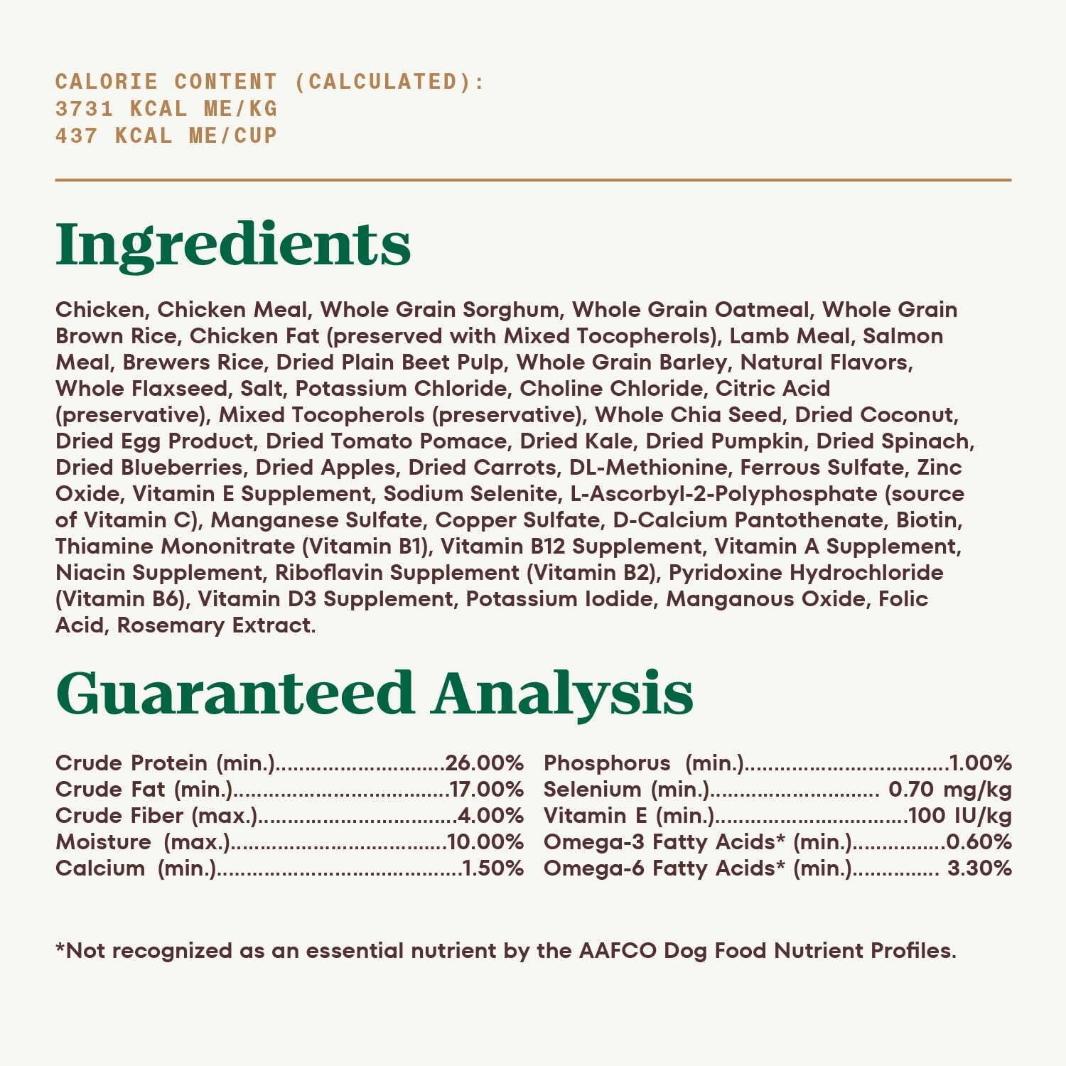 Nutro Ultra-High Protein Superfood Plate Chicken Lamb Salmon Small-Breed Adult Dry Dog Food - 3.5 Lbs