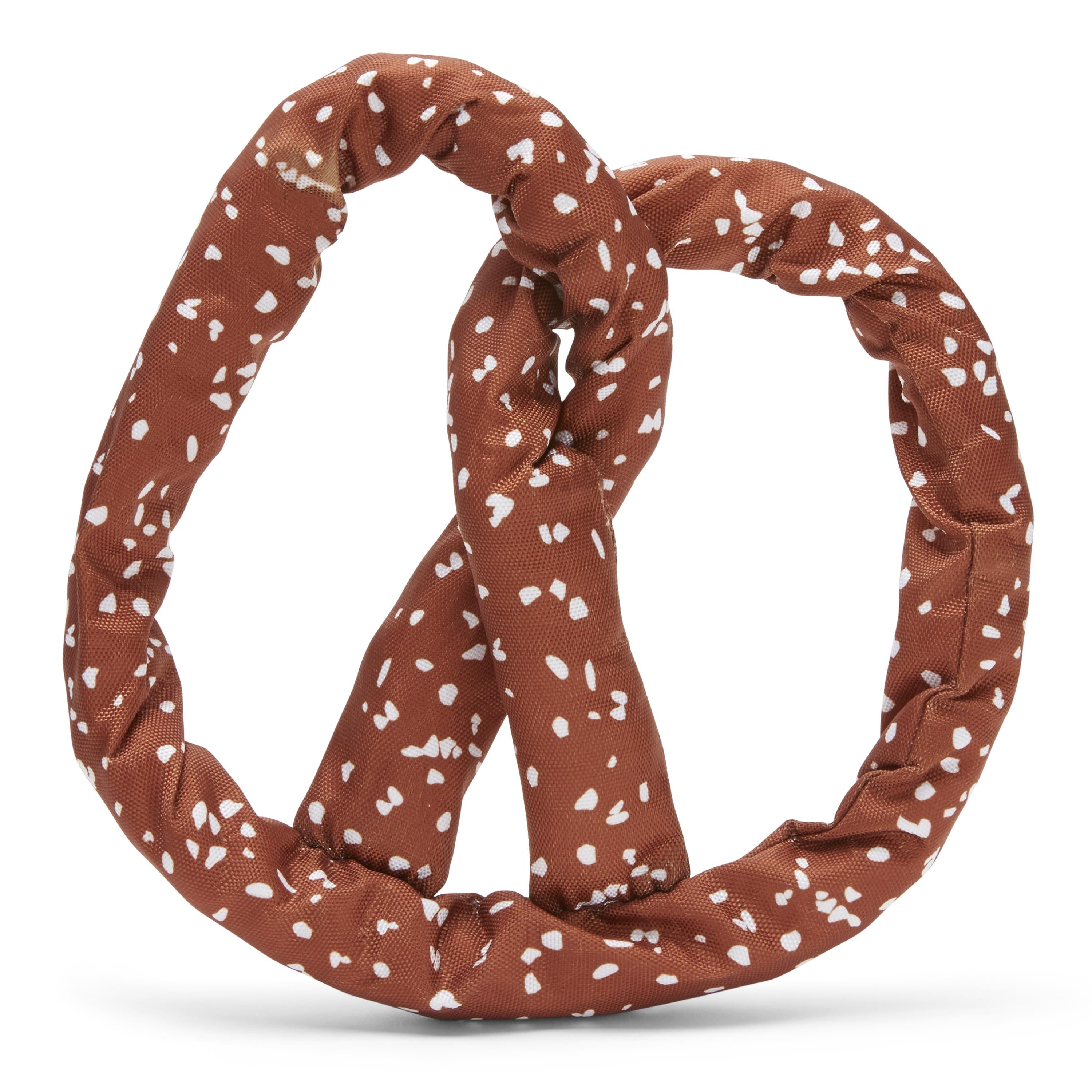 Bark Box Paula's Park Pretzel Squeak and Plush Dog Toy - Medium