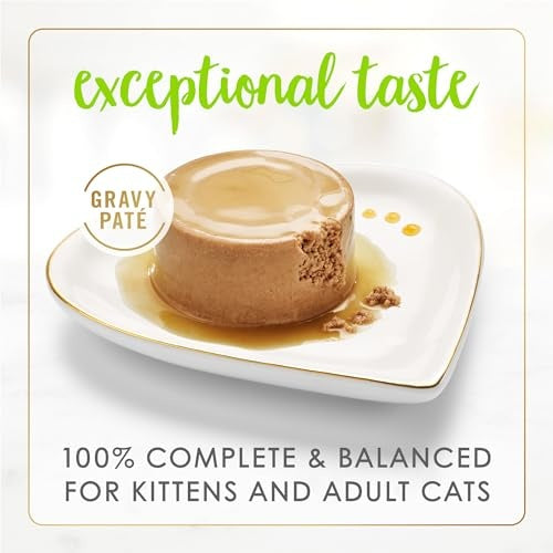 Purina Fancy Feast Gravy Lovers Salmon Feast Gourmet Pate in Gravy Canned Cat Food - 3 Oz - Case of 24