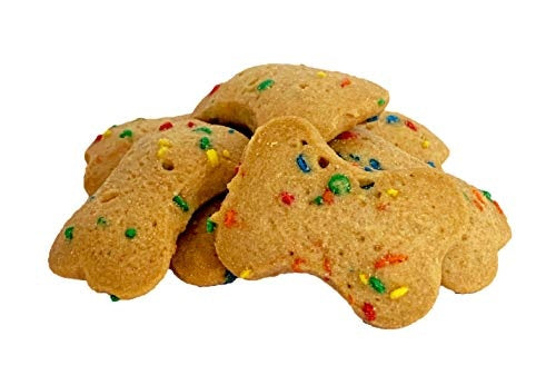 Claudia's Canine Bakery Breakfast Confetti Bones Vanilla Biscuit Dog Treats - Large - 13 Oz - 9 Pack