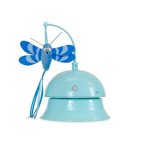 Outward Hound Catstages 2-In-1 Flutter-Dome Electronic Spinning Butterfly Interactive Cat Toy Default Title