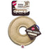 Ethical SPOT Dura-Fused Chunkies Natural Leather and Felt Ring Squeak Chew Dog Toy - 6 Inch