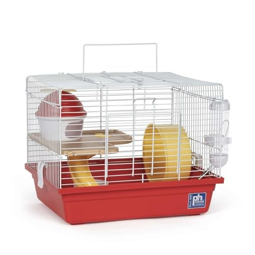 Prevue Pet Products Hampster Haven 2-Story Starter Home Mouse Hampster and Gerbil Small Animal Cage - 2 Pack