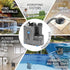 Sicce Ultra 9000 Multifunctional Utility Water Pump for Commercial or Home use - 2,245 GPH
