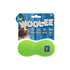 JW Pet WOOL-EE Bone Natural and 100% Hand-Made Wool Fetch Dog Toy - Green - Small