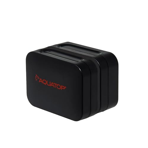 Aquatop Floating Magnetic Glass Cleaner - For 3/16-1/4 Inch Glass - Mini