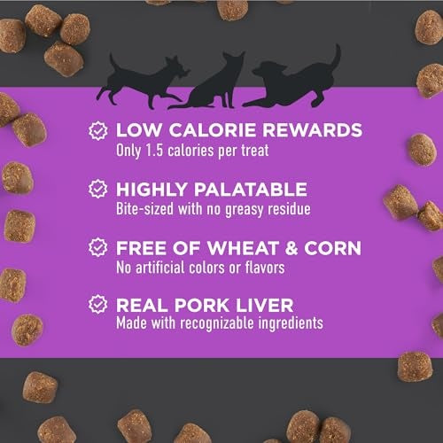 Cloudstar Tricky Trainers Liver Soft and Chewy Training Dog Treats - Mini - 5 Oz