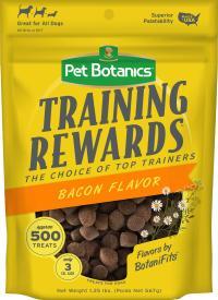 Pet Botanics Training Rewards Grain-Free Bacon Soft and Chewy Dog Treats - Mini - 20 Oz  