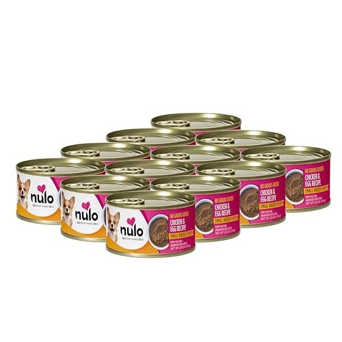 Nulo Grain-Free Chicken and Egg Recipe Small-Breed Puppy Canned Dog Food - 2.8 Oz - Case of 12 Default Title