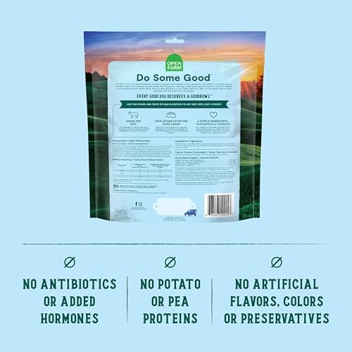 Open Farm Goodbowl Grass-Fed Beef with Wholesome Grains Freeze-Dried Raw Dog Food or Topper - 46 Oz - Case of 4