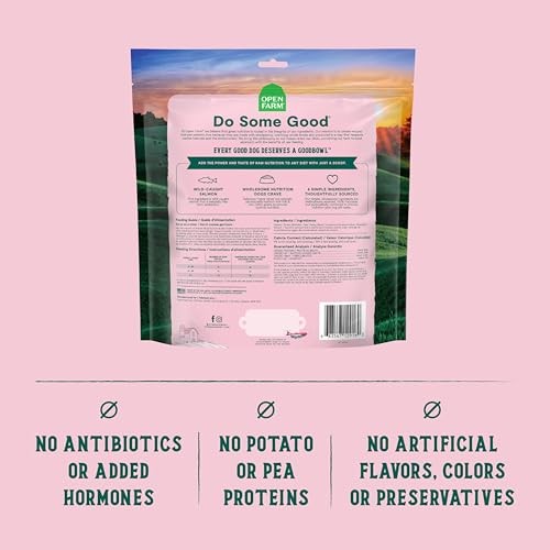 Open Farm Goodbowl Wild-Caught Salmon with Wholesome Grains Freeze-Dried Raw Dog Food or Topper