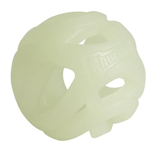 Chuckit! Max Air Glow-in-the-Dark Rubber Fetch Ball Dog Toy - Medium