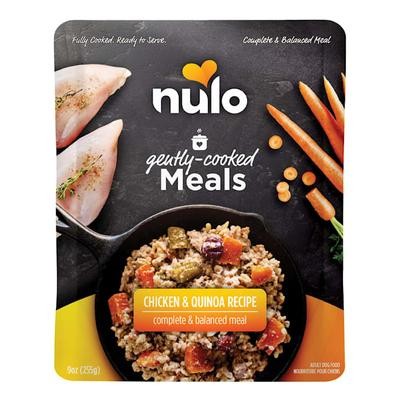 Nulo Gently Cooked Meals Chicken and Quinoa Recipe Adult Wet Dog Food Pouch - 9 Oz Default Title