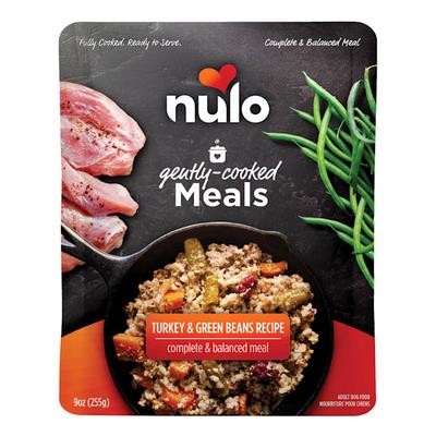 Nulo Gently Cooked Meals Turkey and Green Beans Recipe Adult Wet Dog Food Pouch - 9 Oz Default Title