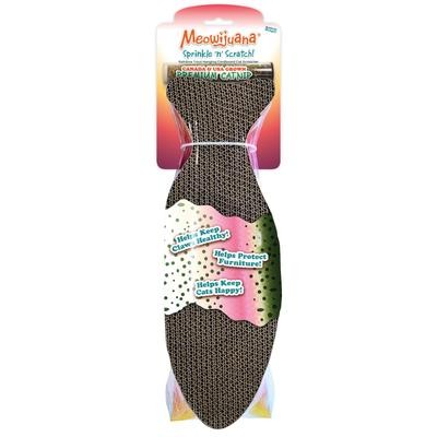 Meowijuanna Fish Cat Scratcher