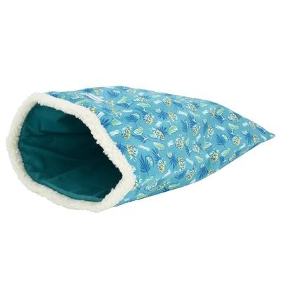 Multipet Margaritaville Crinkle Sack with Catnip Hide and Seek Cat Lounger