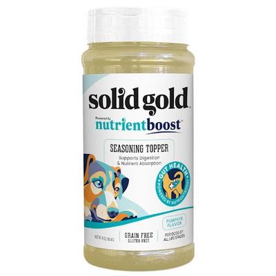 Solid Gold NutrientBoost Pumpkin Flavored Seasoning Dog Food Topper Shaker - 4 Oz Default Title
