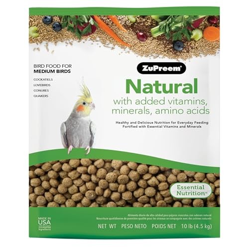 Zupreme Natural Blend Diet for Small or Medium Bird Food - 10 Lbs Default Title