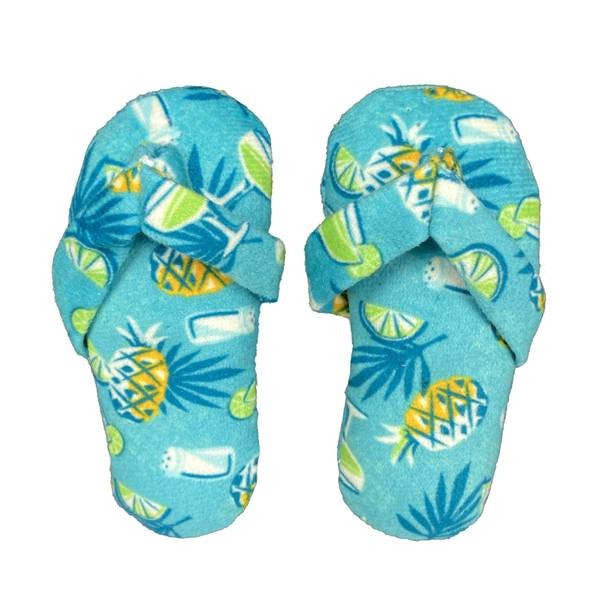 Multipet Margaritaville Flip Flops Plush Catnip Cat Toy - 2 Pack