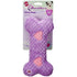 Ethical SPOT Soothers Warm Hug Bone Anxiety Lavender Scent Removable Squeaker Microwavable Pouch Plush Dog Toy - Large - 12 Inch