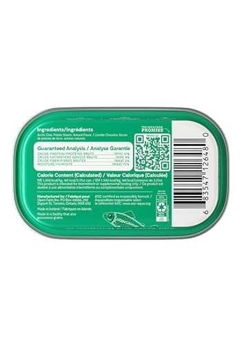 Open Farm Grain-Free Icelandic Arctic Char Silky Mousse Canned Cat Food Topper - 3.17 Oz - Case of 17