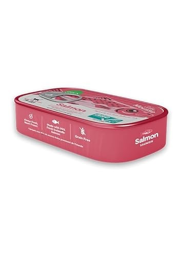 Open Farm Grain-Free Silky Mousse Icelandic Salmon Canned Cat Food Topper - 3.17 Oz - Case of 17
