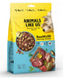 Animals Like Us RawMix50 Grass-Fed Beef Freeze-Dried Raw Dog Food - 4 Lbs - Case of 6