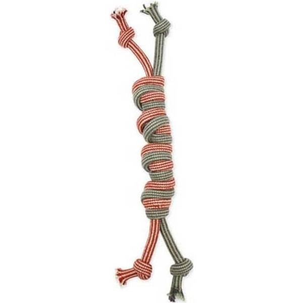 Mammoth Pet Products Extra Monkey Fist Double Rope Dog Toy - Medium - 14 Inch